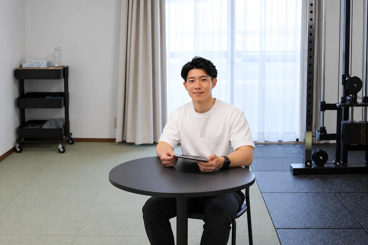 三井トレーナーによるご説明のイメージ