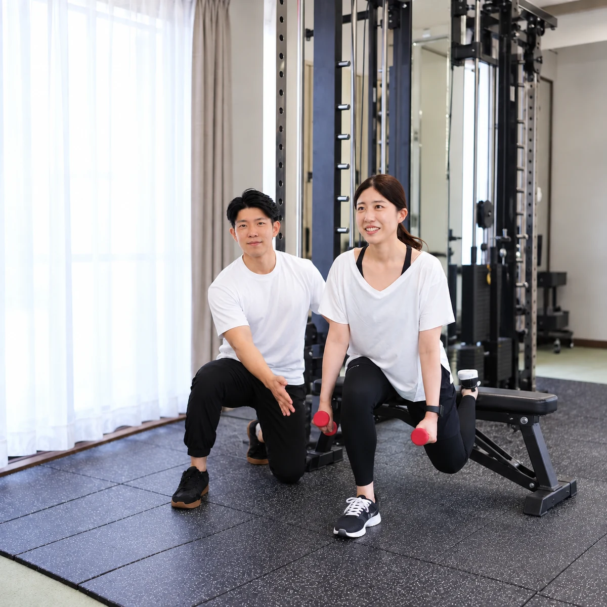 三井トレーナーとのトレーニング体験のイメージ